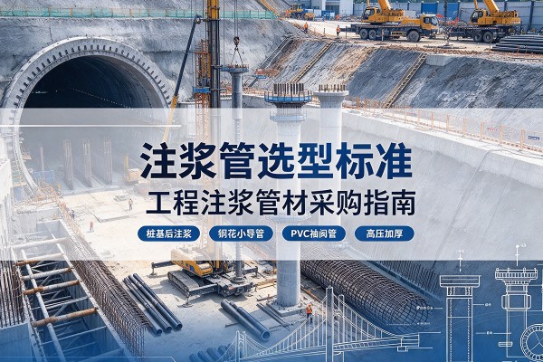 泾源注浆管选型标准